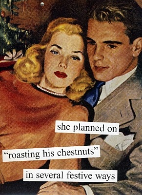 Roasting His Christmas Chestnuts